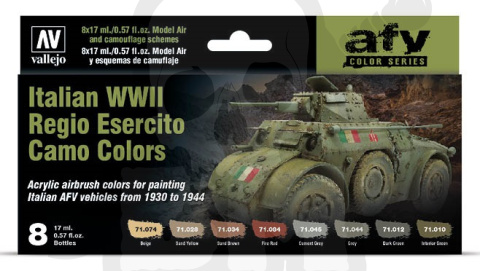 Vallejo Model Air Set Armée de l'Air colours 1939 to 1942 Battle of France & Vichy AF # 71626 Vallejo Model Air Set Armée de l'Air colours 1939 to 1942 Battle of France & Vichy AF # 71626
